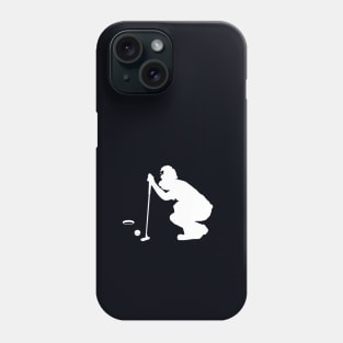 Line it Up White Phone Case