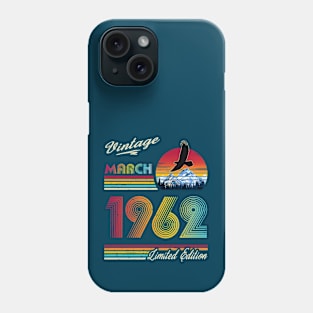 March 1962 Birthday Phone Case