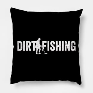 Metal Detecting Funny Metal Detector Dirt Fishing Pillow