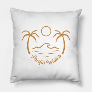 Pacific Waves Pillow