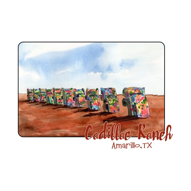 Cadillac Ranch, Amarillo, Texas by MMcBuck