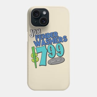 The shopping list - fender washers Phone Case