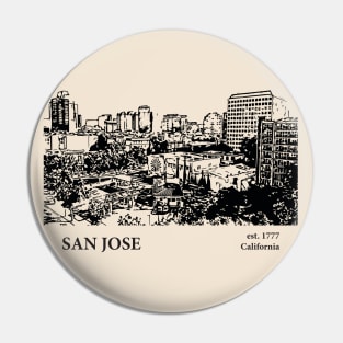 San Jose - California Pin