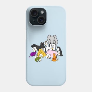 Cute Animals say Im OK Phone Case