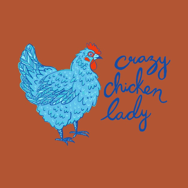 Crazy Chicken Lady by IllustratedActivist