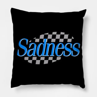 Sadness /// Depression Meme Design Pillow