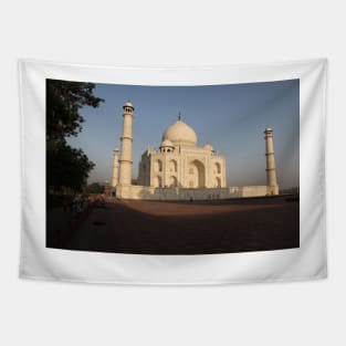 The Taj Mahal at Sunrise Tapestry