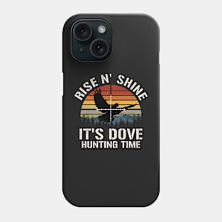 Dove Hunting Season Vintage Sunset Phone Case