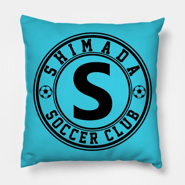 Soccer Club logo v16 Pillow by buby87