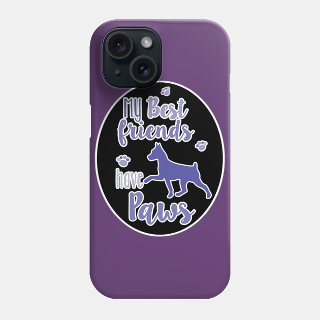 Miniature Pinscher Phone Case by PB&J Designs