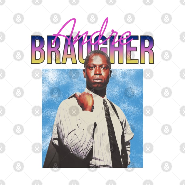 Andre Braugher // 1962s Style Retro Fan Art Design by Mandegraph