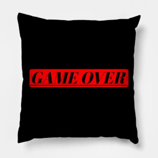 Game over Pillow