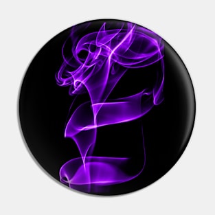 Smoke Close Up Pin