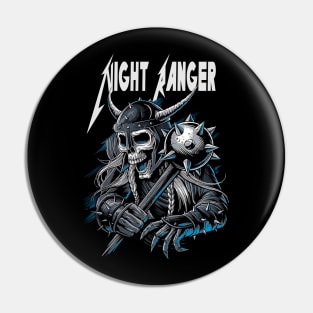 NIGHT RANGER MERCH VTG Pin