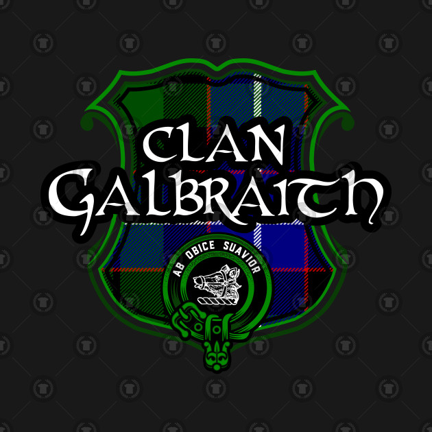 Clan Galbraith Surname Scottish Clan Tartan Crest Badge Scottish Clan