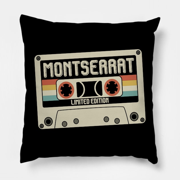 Montserrat - Limited Edition - Vintage Style Pillow by Debbie Art