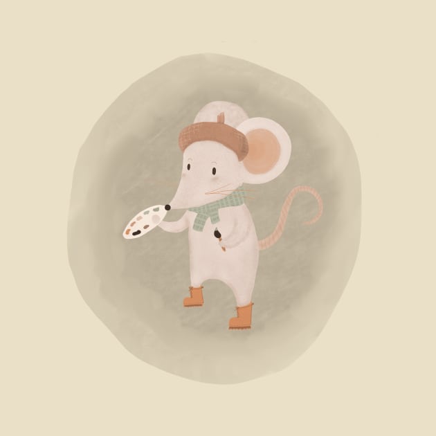 Painter Mouse by sadsquatch