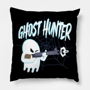 Ghost Hunter Funny Design Pillow