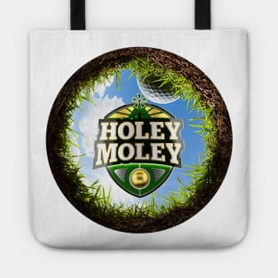 holey moley - golf sport Tote