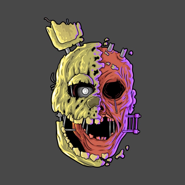 FNAF Springtrap Afton by halegrafx