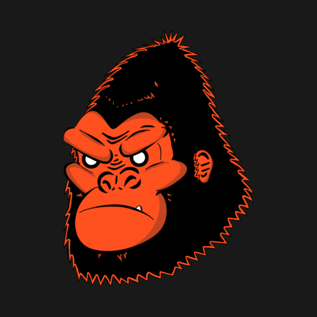 Red Gorilla by ComicSpider