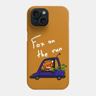 Fox On The Run Phone Case