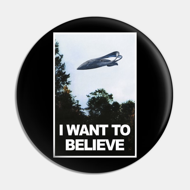 I want to believe... Orville Pin by gnotorious