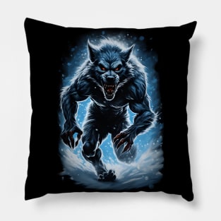 Werewolf Dark Fantasy Pillow