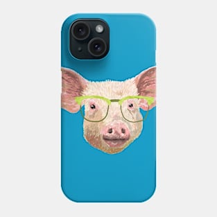 This Piggy Wore Glasses Phone Case