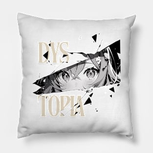 Dystopia anime eyes shatter Pillow