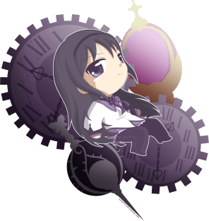 Homura's Clocks Magnet