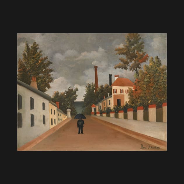 Vue Des Environs De Paris by Henri Rousseau by Classic Art Stall