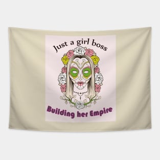 Just A Girl Boss Building Her Empire Tapestry