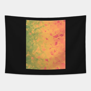 Orange Mesh Texture Tapestry