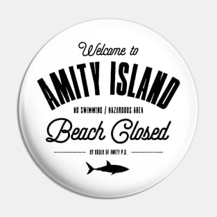 Jaws - Welcome To Amity Island Pin