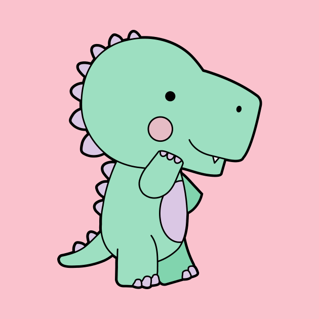 Pastel AdoraSaurus by LuxCups