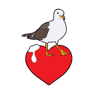 Seagull Love T-Shirt