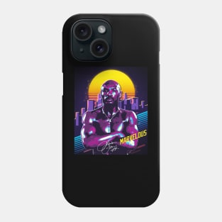 Marvelous Marvin Hagler Boxing Legend Signature Vintage Retro 80s 90s Bootleg Rap Style Phone Case