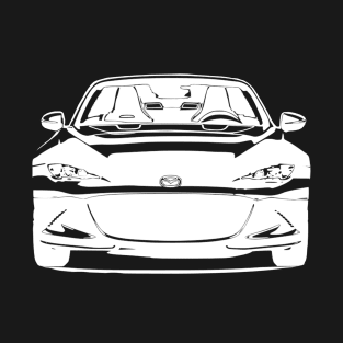 Mazda Miata MX5 IV Simple Sketch W T-Shirt