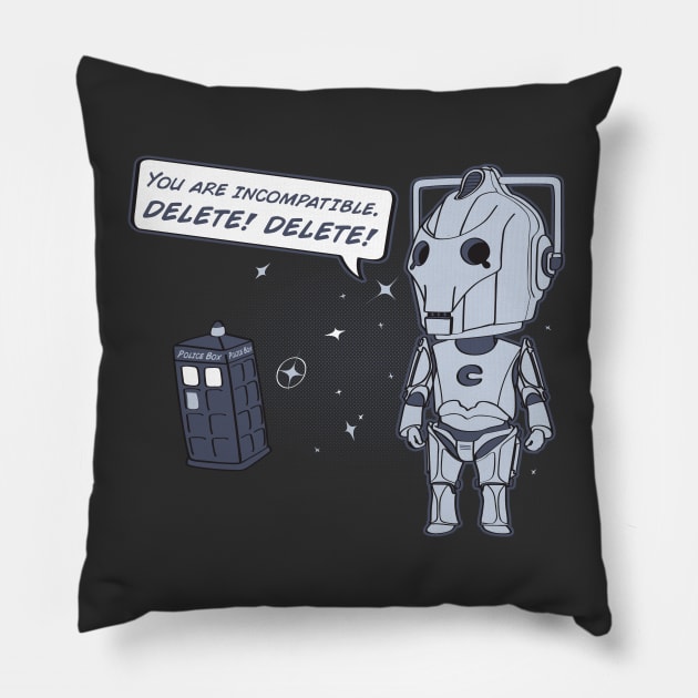 Delete! Pillow by HenkusFilijokus