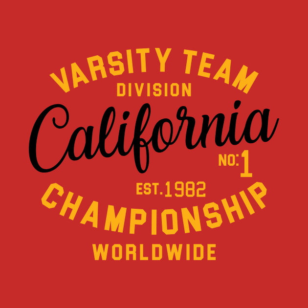 California varsity Team by Raintreestrees7373