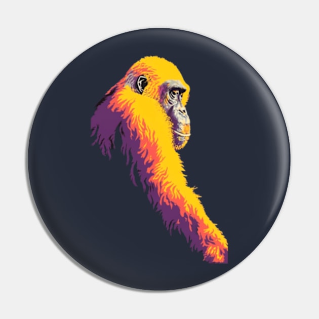 Gorilla Pin by TshirtMA