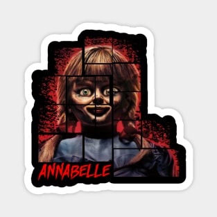 annabelle puzzle Magnet