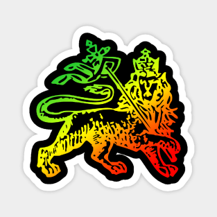 RASTA LION Magnet