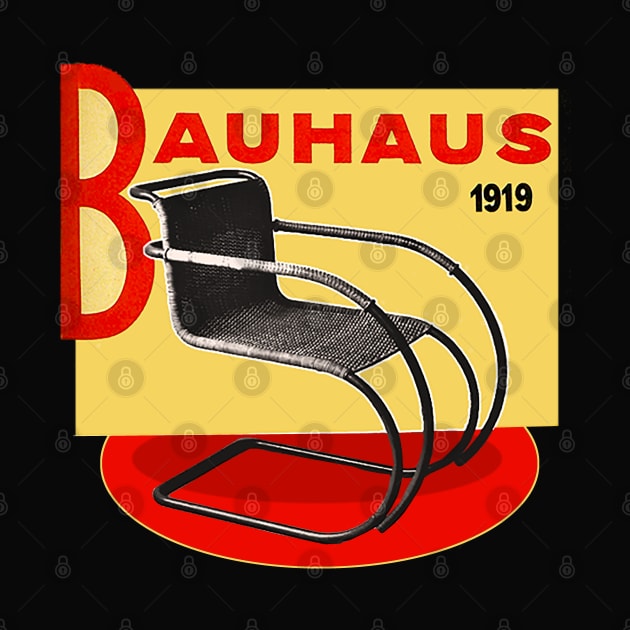 Bauhaus Avant-garde art school! Modernist armchair. by Marccelus