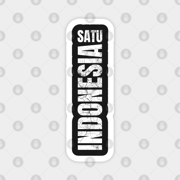 Satu Indonesia - Putih Magnet by BaliBudo