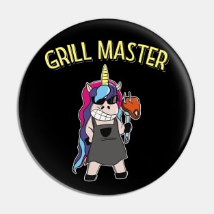 BBQ Unicorn Pin