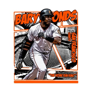 Barry Bonds // Comics Retro 90s T-Shirt