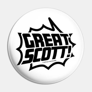 Great Scott! (Black) Pin