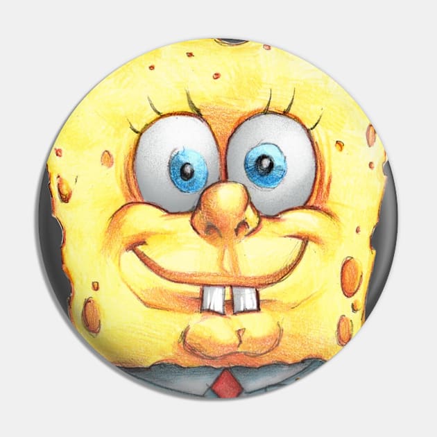 Spongebob Pin by gavinmichelliart